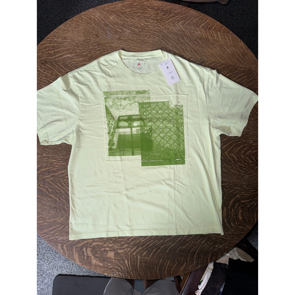 Jordan x Union LA x Bephies Beauty Supply Summer of 96 T-Shirt XXL Lime NWT